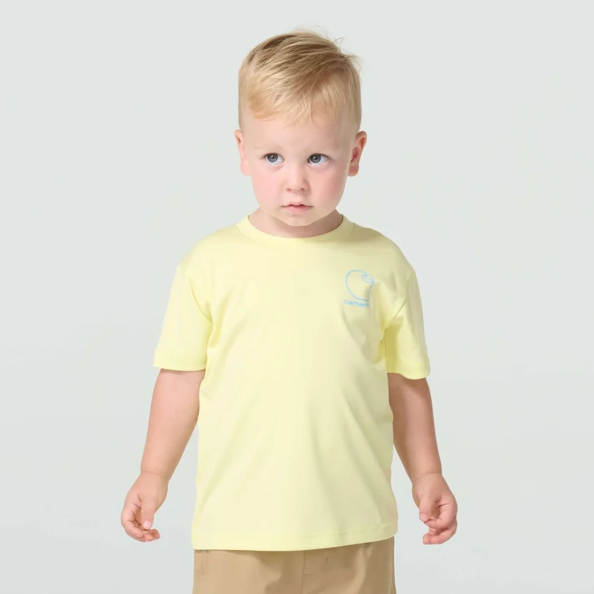 Camisas de manguitos curtos Force Sun Defender™ Heather para rapazes (crianças/bebés)