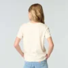 Camisas de manguitos curtos para meninas (Criança/Bebé/Jovem)