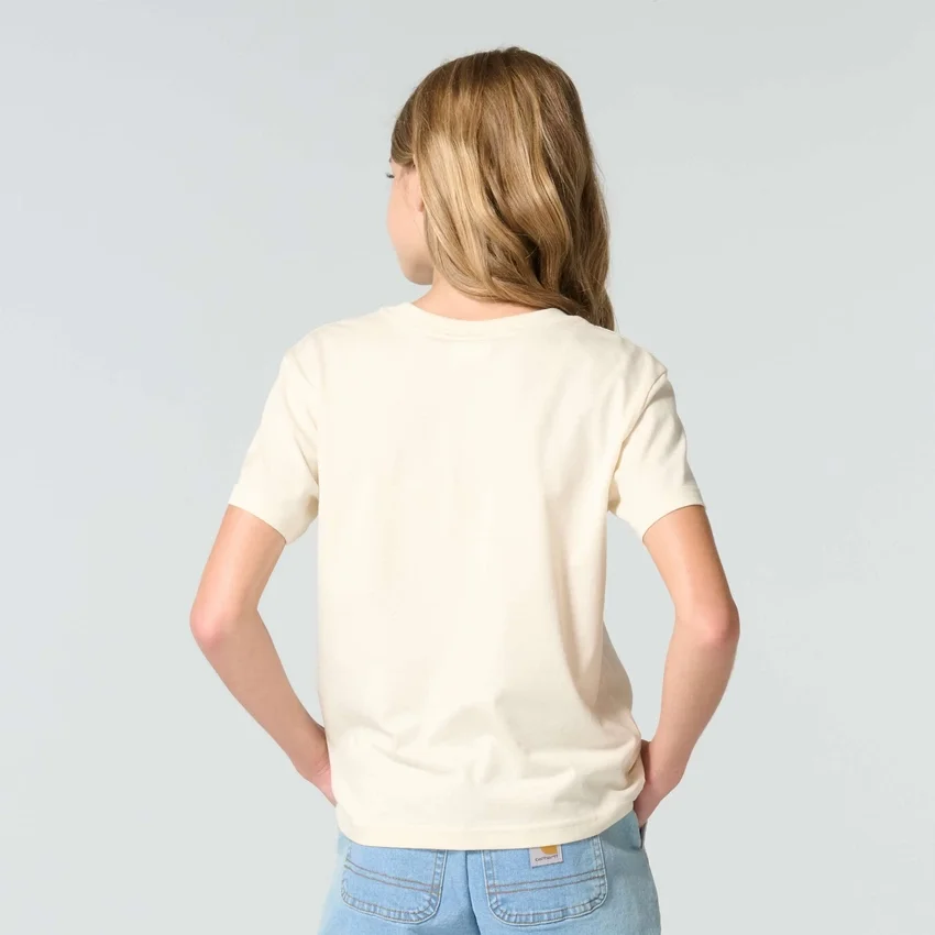 Camisas de manguitos curtos para meninas (Criança/Bebé/Jovem)