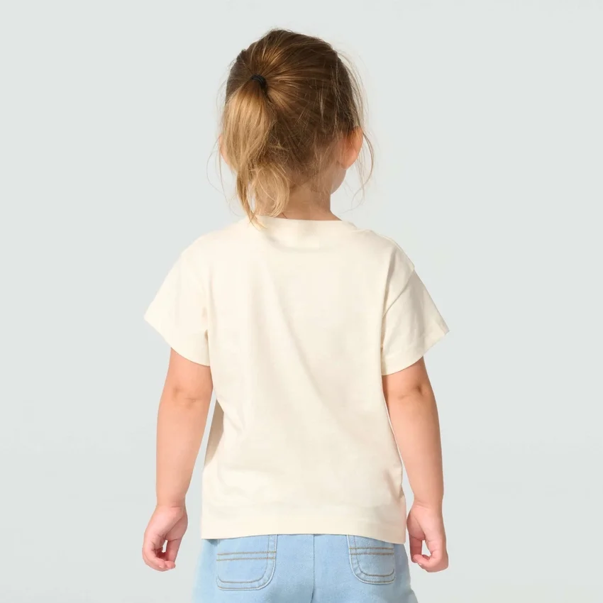 Camisas de manguitos curtos para meninas (Criança/Bebé/Jovem)