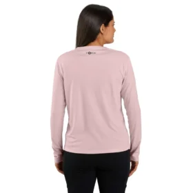 Camisas de manguitos longos Force Sun Defender UPF 50+ para mulher – Camisas de proteção solar