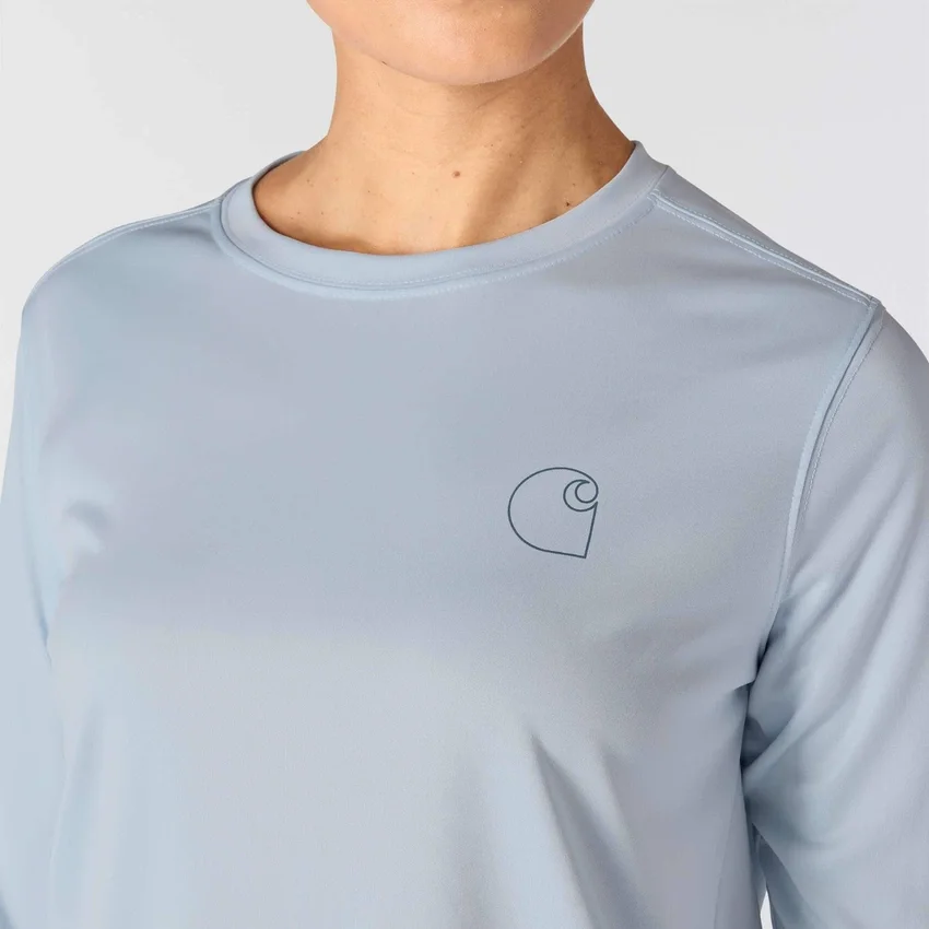 Camisas de manguitos longos Force Sun Defender UPF 50+ para mulher - Camisas de proteção solar