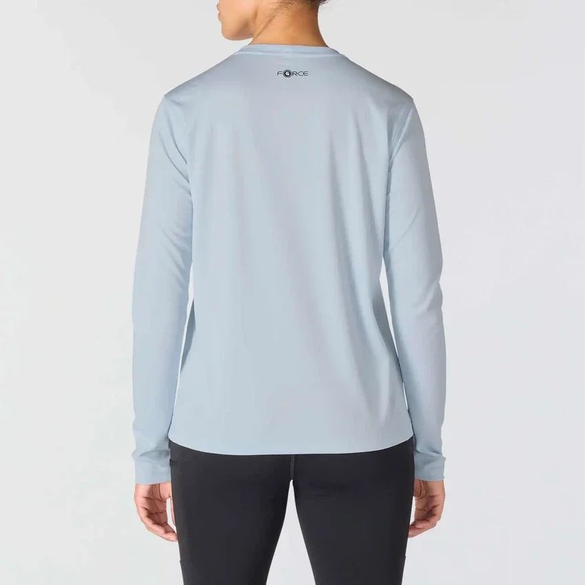 Camisas de manguitos longos Force Sun Defender UPF 50+ para mulher - Camisas de proteção solar