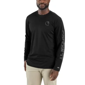 Camisas de manguitos longos leves para homem Force Sun Defender com UPF 50+, que absorve a humidade – Camisas de proteção solar
