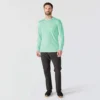 Camisas de manguitos longos leves para homem Force Sun Defender com UPF 50+, que absorve a humidade – Camisas de proteção solar