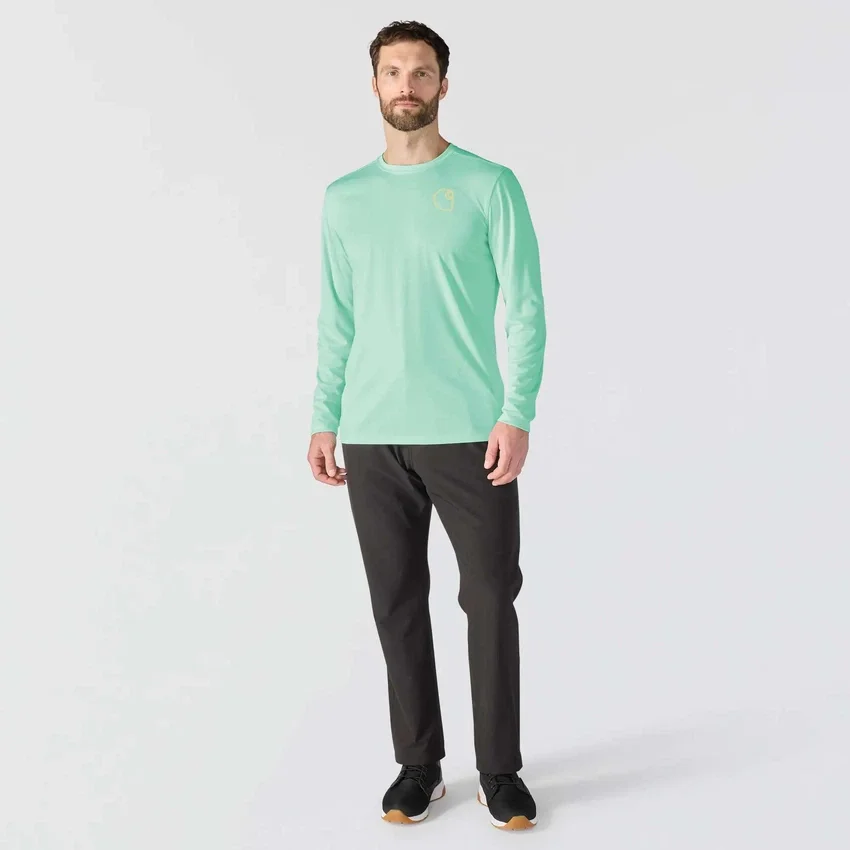 Camisas de manguitos longos leves para homem Force Sun Defender com UPF 50+, que absorve a humidade – Camisas de proteção solar