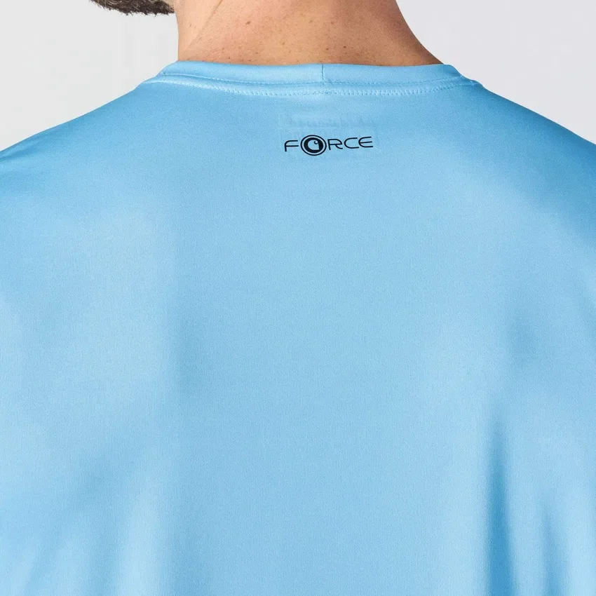 Camisas de manguitos longos leves para homem Force Sun Defender com UPF 50+, que absorve a humidade – Camisas de proteção solar