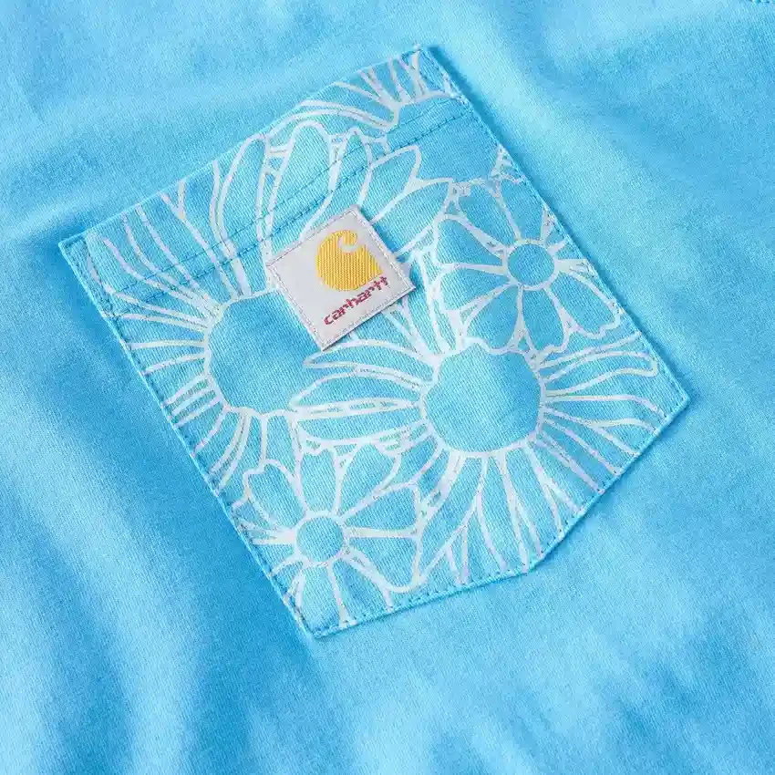 Camisas femininas de corte largo e leves com padrão floral em Tencel