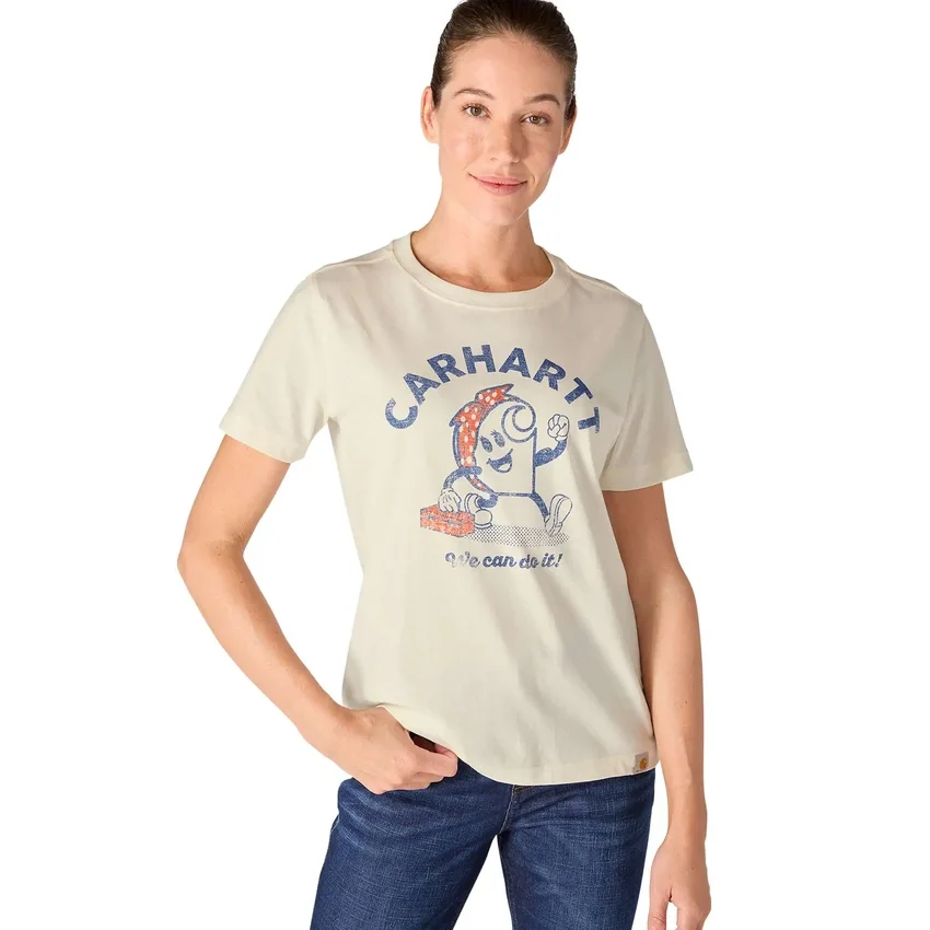Camisas femininas Irvine com corte descontraído e estampado «Nettie»