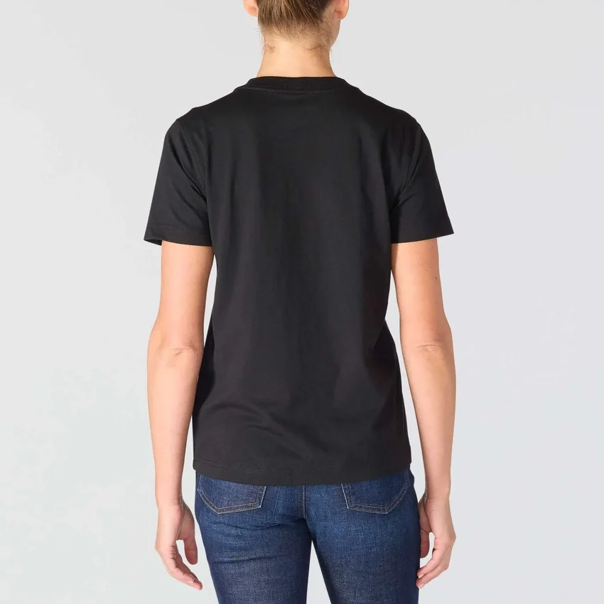 Camisas femininas Irvine de corte descontraído com grafismo de cavalo