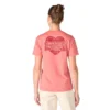Camisas femininas Irvine de corte descontraído com grafismo «Heritage Heart»