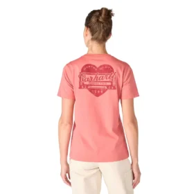 Camisas femininas Irvine de corte descontraído com grafismo «Heritage Heart»