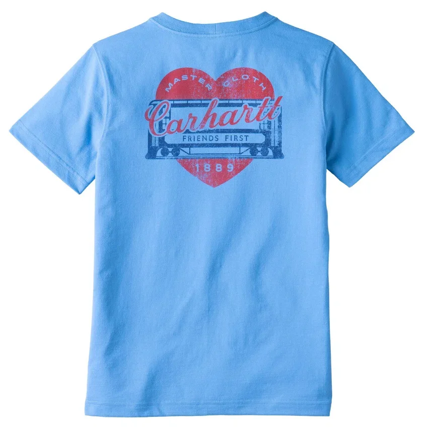 Camisas femininas Irvine de corte descontraído com grafismo «Heritage Heart»