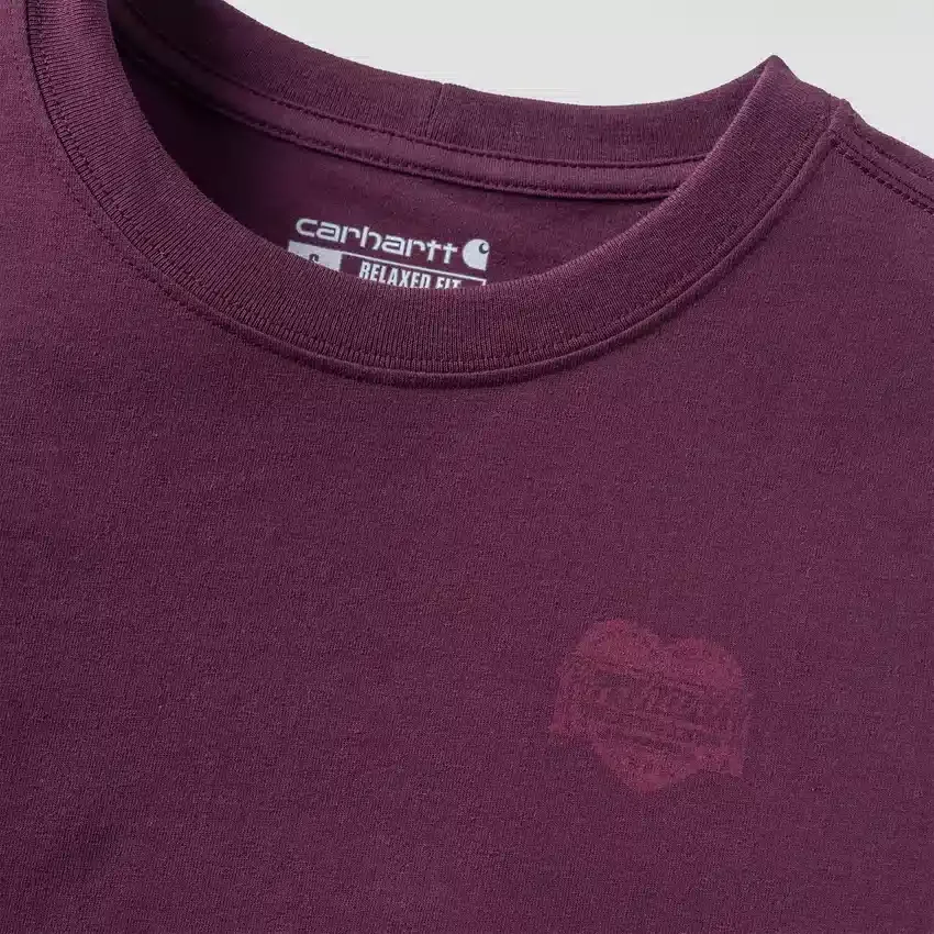 Camisas femininas Irvine de corte descontraído com grafismo «Heritage Heart»