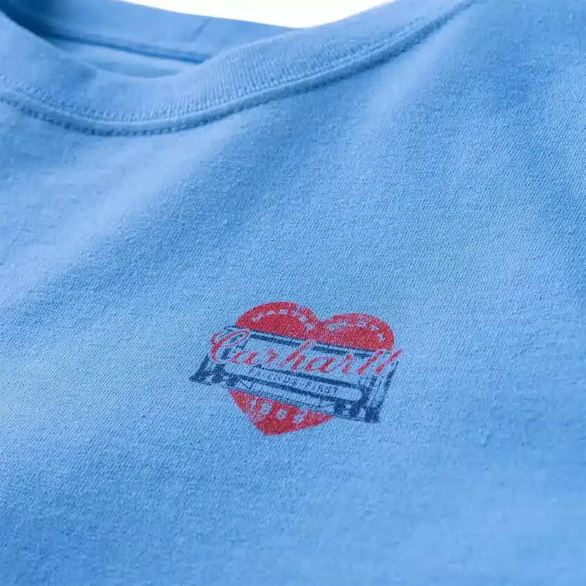 Camisas femininas Irvine de corte descontraído com grafismo «Heritage Heart»