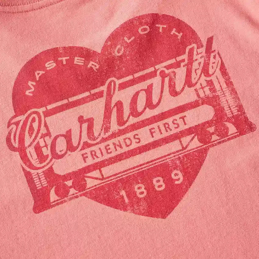 Camisas femininas Irvine de corte descontraído com grafismo «Heritage Heart»