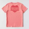 Camisas femininas Irvine de corte descontraído com grafismo «Heritage Heart»