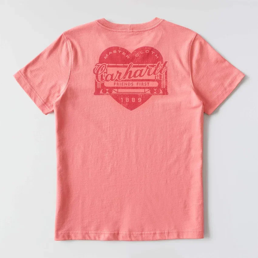 Camisas femininas Irvine de corte descontraído com grafismo «Heritage Heart»