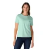 Camisas femininas Irvine de corte descontraído e respirável com bolsos