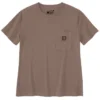 Camisas femininas Irvine de corte descontraído e respirável com bolsos
