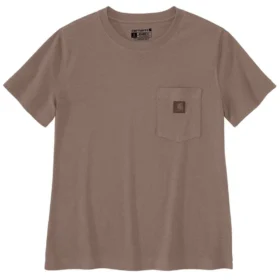 Camisas femininas Irvine de corte descontraído e respirável com bolsos
