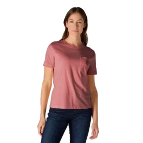 Camisas femininas Irvine de corte descontraído e respirável com bolsos