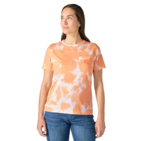 Camisas femininas Irvine de corte descontraído e respirável com bolsos