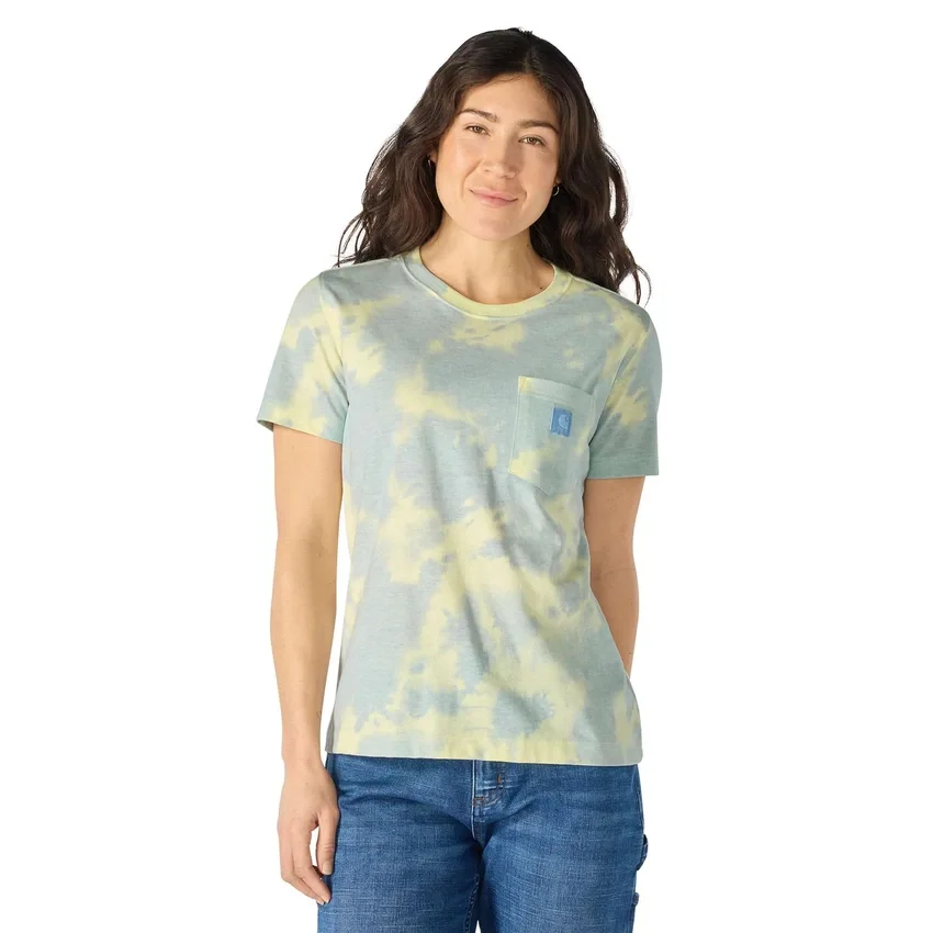 Camisas femininas Irvine de corte descontraído e respirável com bolsos