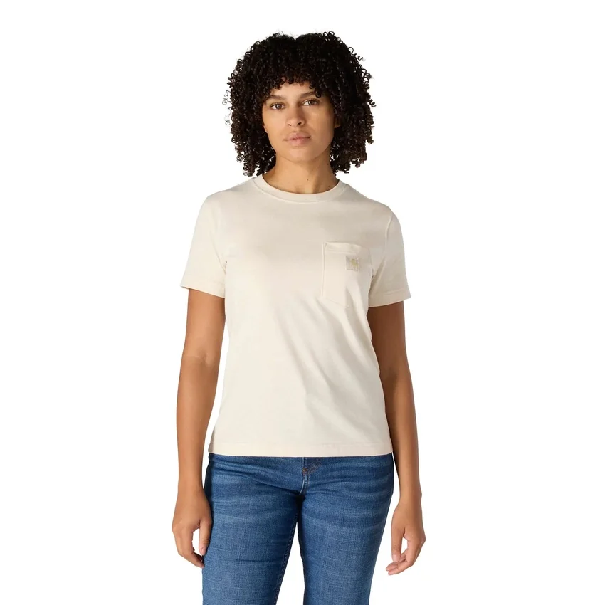 Camisas femininas Irvine de corte descontraído e respirável com bolsos