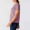 Camisas femininas Irvine de corte descontraído e respirável com bolsos