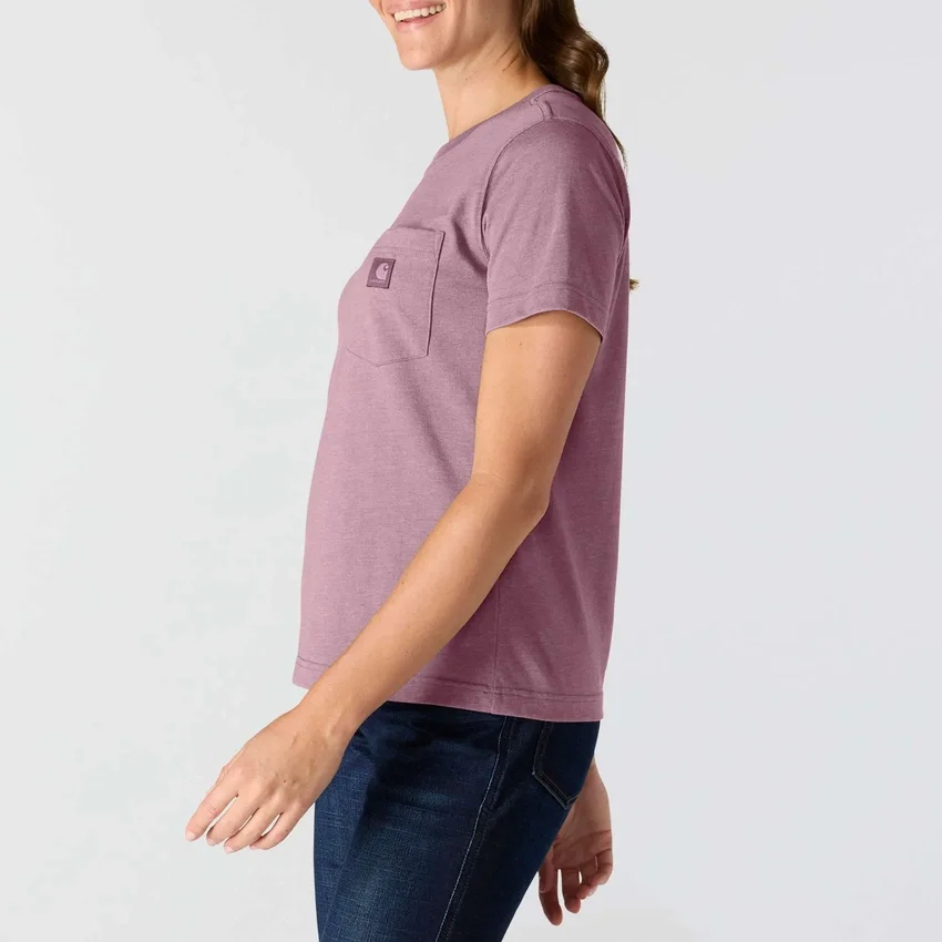 Camisas femininas Irvine de corte descontraído e respirável com bolsos