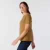 Camisas femininas Irvine de corte descontraído e respirável com bolsos