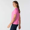 Camisas femininas Irvine de corte descontraído e respirável com bolsos