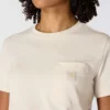 Camisas femininas Irvine de corte descontraído e respirável com bolsos