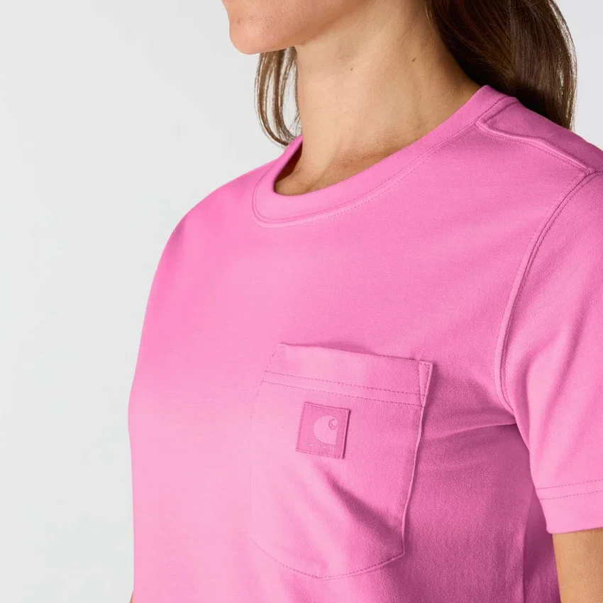 Camisas femininas Irvine de corte descontraído e respirável com bolsos