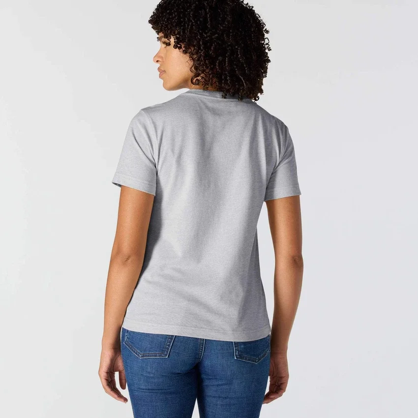 Camisas femininas Irvine de corte descontraído e respirável com bolsos