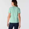 Camisas femininas Irvine de corte descontraído e respirável com bolsos