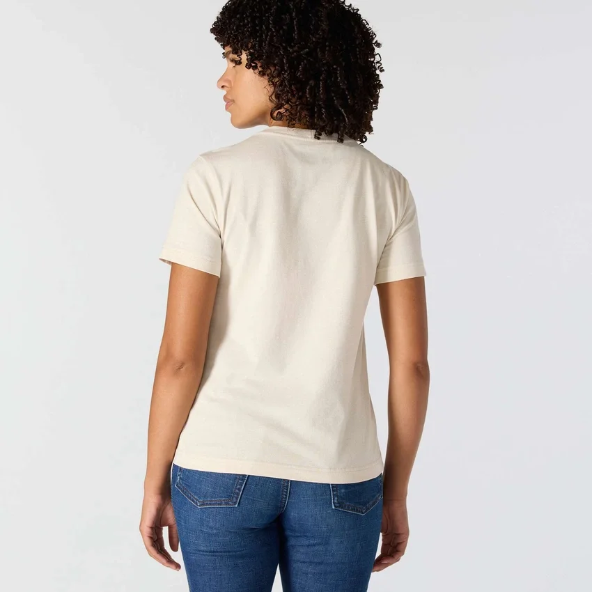 Camisas femininas Irvine de corte descontraído e respirável com bolsos