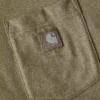 Camisas femininas Irvine de corte descontraído e respirável com bolsos