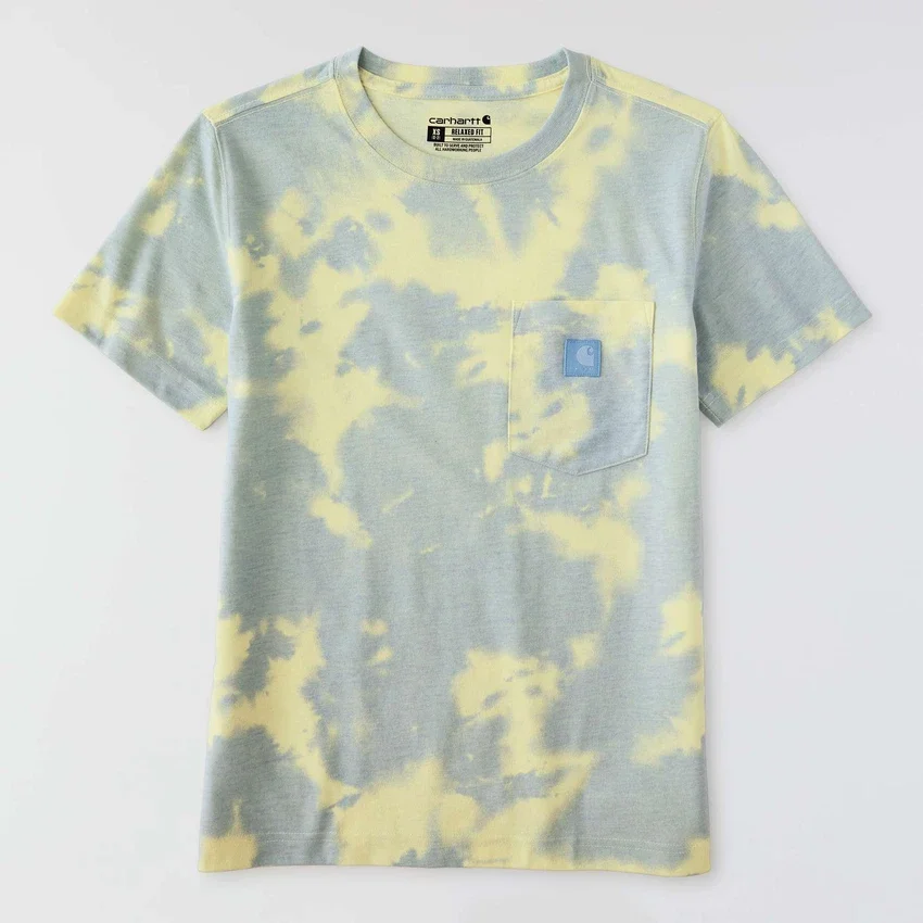 Camisas femininas Irvine de corte descontraído e respirável com bolsos