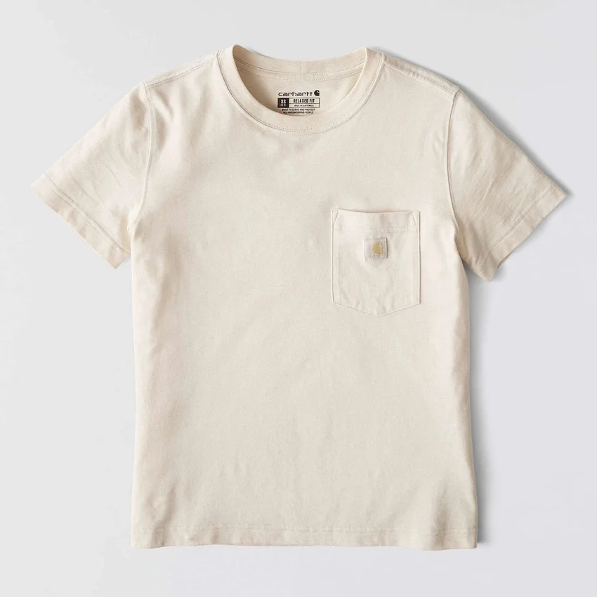 Camisas femininas Irvine de corte descontraído e respirável com bolsos