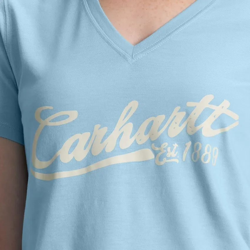 Camisas femininas leves com decote em V e estampadas em Tencel