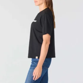 Camisas femininas leves em Tencel com estampado de bandeira em forma de penant