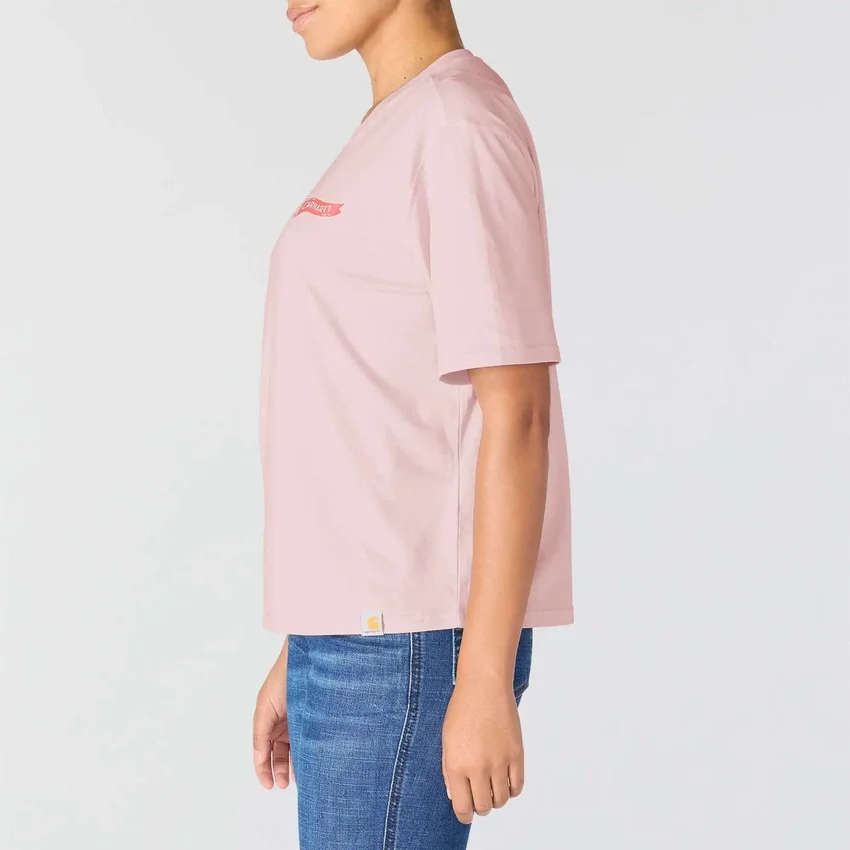 Camisas femininas leves em Tencel com estampado de bandeira em forma de penant