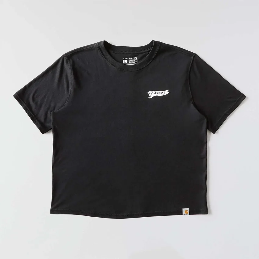 Camisas femininas leves em Tencel com estampado de bandeira em forma de penant