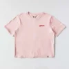 Camisas femininas leves em Tencel com estampado de bandeira em forma de penant