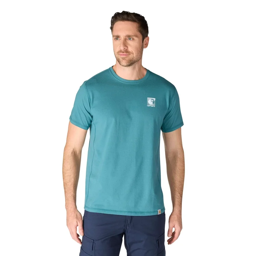 Camisas Force respiráveis com logótipo e absorção de humidade