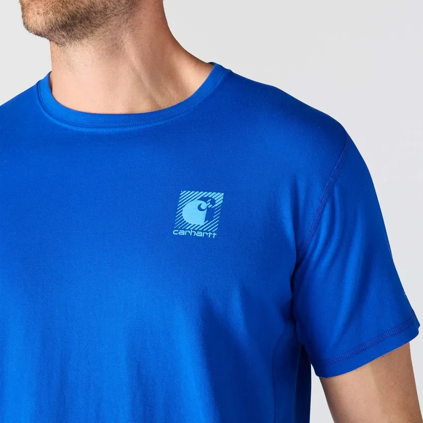 Camisas Force respiráveis com logótipo e absorção de humidade