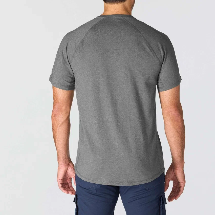 Camisas Force respiráveis com logótipo e absorção de humidade
