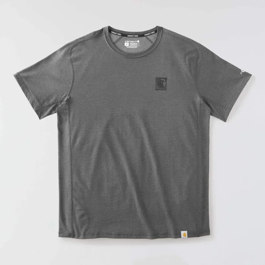 Camisas Force respiráveis com logótipo e absorção de humidade